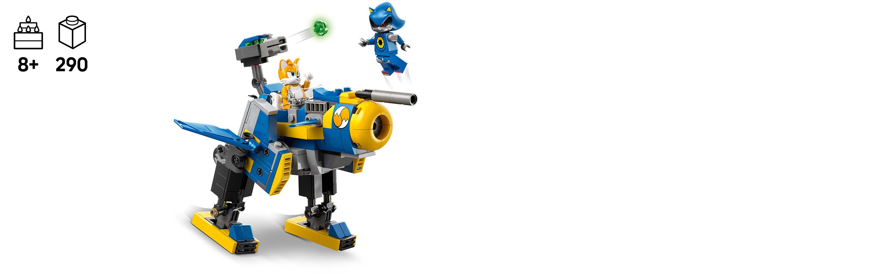 Tailsov robot sa postaví Metal Sonicovi
